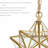 Drissia 1 - Light Gold Star Pendant