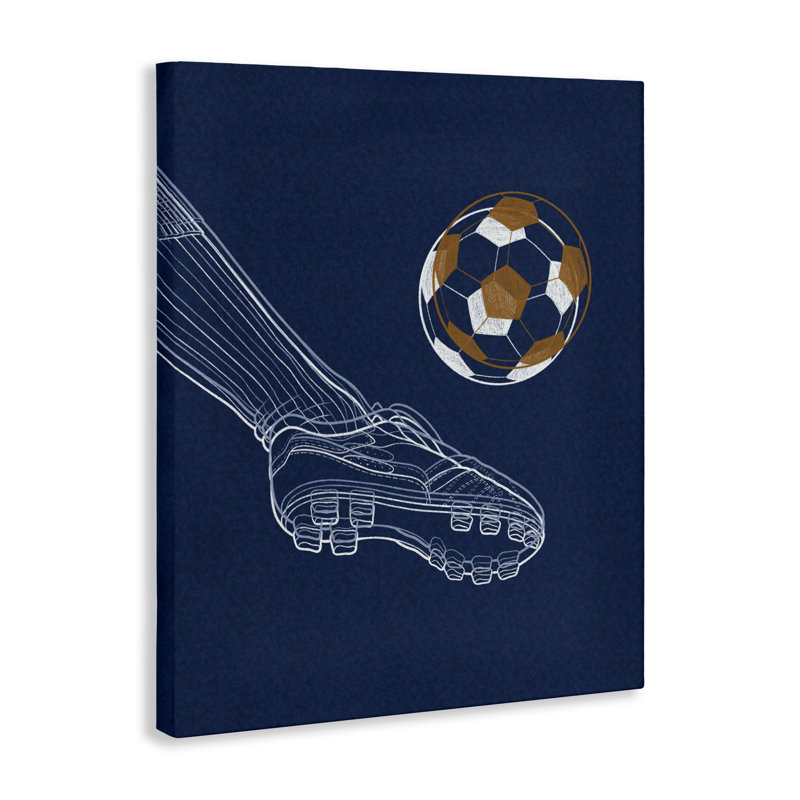 «Soccer Lines Contour», conception de Marcus Prime, H 20 po x l 16 po