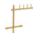 Marble Gold Jewelry Stand with Rectangular Base