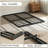 2 Inch Twin XL Box Spring, Heavy Duty Metal Mattress Foundation With Fabric Cover, 2200 Lbs Capacity, High Profile, Noise-Free, Easy Assembly-1360721388