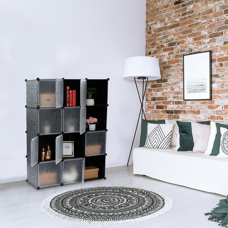 Armoire de rangement à 9 cubes