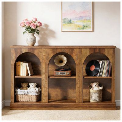 Table d'appoint rustique, table d'entrée pratique, console