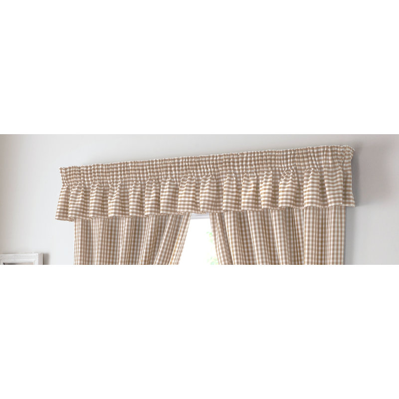 Rosas Curtain Pelmet, Beige