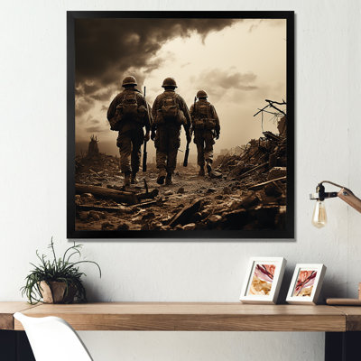 «War Wars», impression rétro sur toile rétro