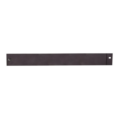 Rainbolt 10.01cm H x 91.01cm W Rust Metal Lawn Edging
