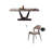 6 - Person Pedestal Dining Set-98279464