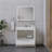 Feike 36'' Single Bathroom Vanity with Solid Surface Top-1177200491