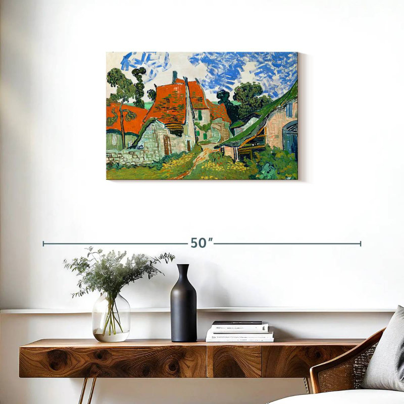 Alvord Street à Auvers-Sur-Oise, H 20 po x l 30 po