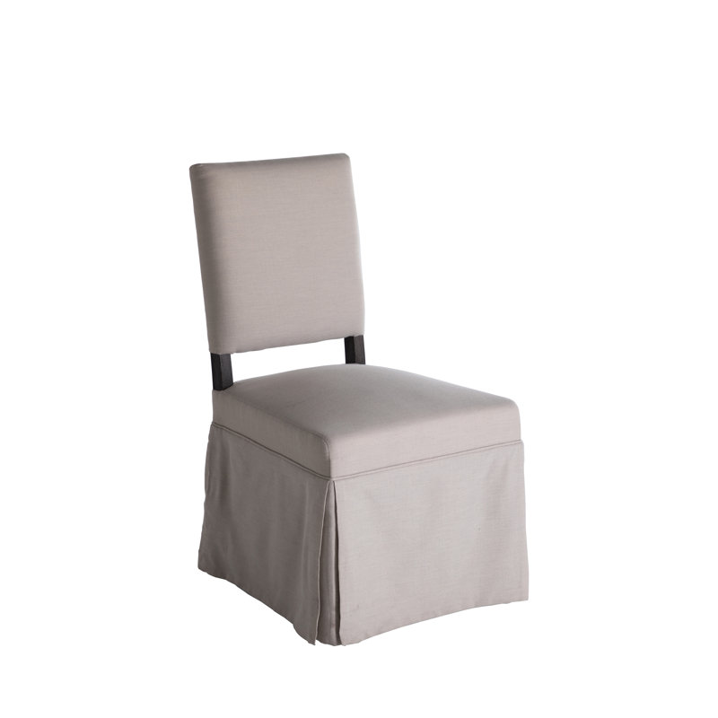 Robinson Fabric Side Chair in Ivory Beige