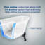 68" Streamline Clawfoot Soaking Acrylic Bathtub-76223457-76223463