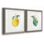 Happy Lemon - ensemble de 2 peintures encadrées-1873941321-1873941322