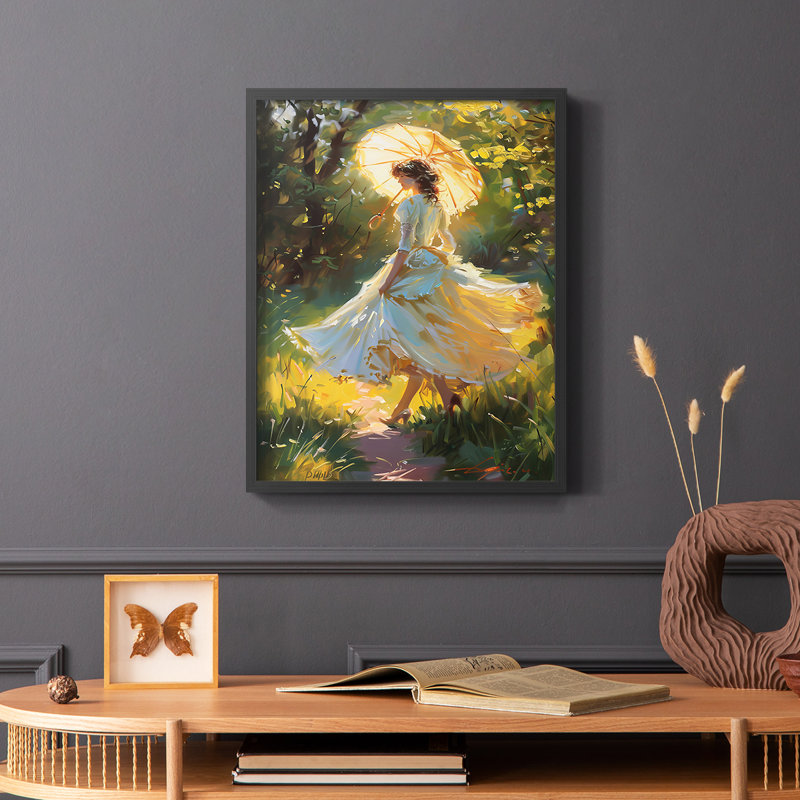 WOMEN Series CMIV - reproduction encadrée de qualité supérieure - prête à être accrochée - aucun clou requis