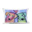 Coussin Bunny in Nature, imprimé par Nettie Price