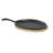 Basic Essentials Fajita Time Seasoned Cast Iron Non-Stick 2 Piece Skillet Set