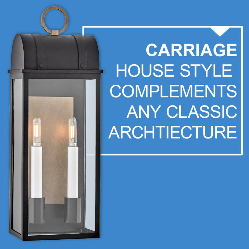 Hinkley Campbell Wall Mount, 21.75" H x 7.75" W x 5.75" D