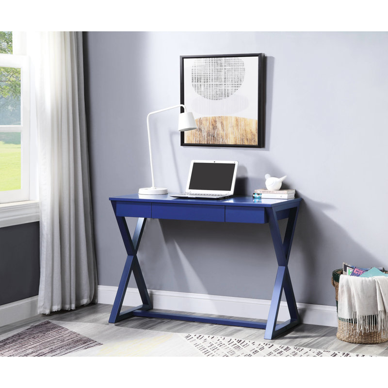 Table de bureau Twilight Blue avec amplement d'espace de travail et de structure