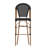 Lavigne Stacking French Style Chair with PVC-Coated Polyester Seat and Metal Frame for Indoor/Outdoor Use-86596032-86596033-86596034