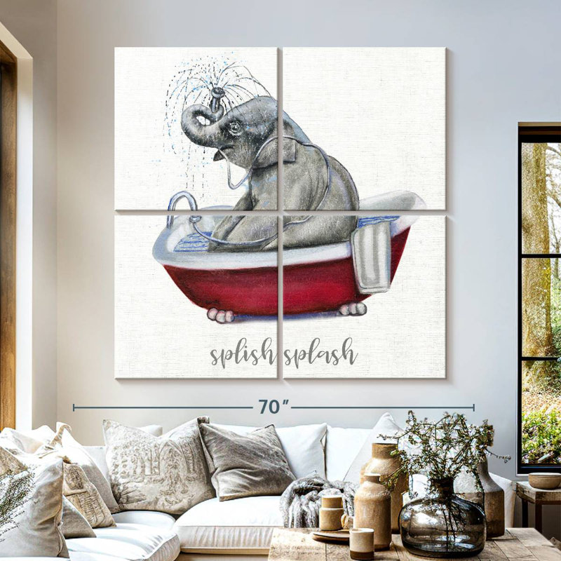 Ketti Splish Splash, 57" H x 57" W