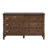 Jarrell Easy Assembly Solid Wood Spindle 6-Drawer Dresser-2141384352