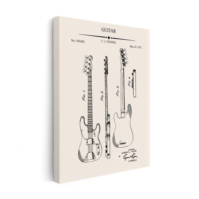 Electric Guitar Blueprint No1