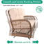 4 - Person Patio Conversation Set with Cushions