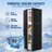 5.0 Cu.Ft Mini Fridge with Freezer, Double Door Compact Refrigerator with 4 Adjustable Thermostat and Shelves ,Small Fridge with Large Capacity, Perfect for Bedroom, Dorm, Home, Office, Black-124572595
