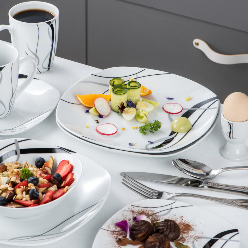20 Piece Dinnerware Set, Service for 4 