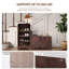 Banc à chaussures en forme de L de 105 cm avec rangement-1755109829