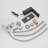 Automatic Sensor Touchless Low Arc Deck Mount Bathroom Sink Faucet With Deck Plate In Matte Black