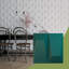 Panneau mural décoratif 3D Locke EnduraWall l 11 7/8 po x H 11 7/8 po, UltraCover Satin Lagoon (couvre 0,98 pi. Ca.)-123529744
