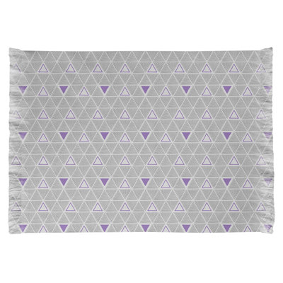 Chenille Geometric Indoor Rug