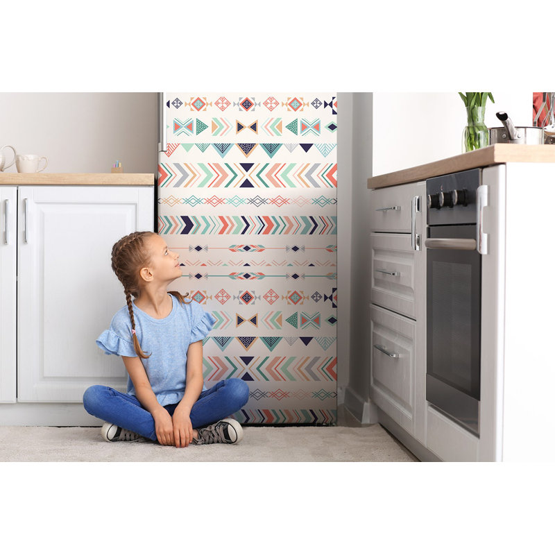 Abstract Door Decal