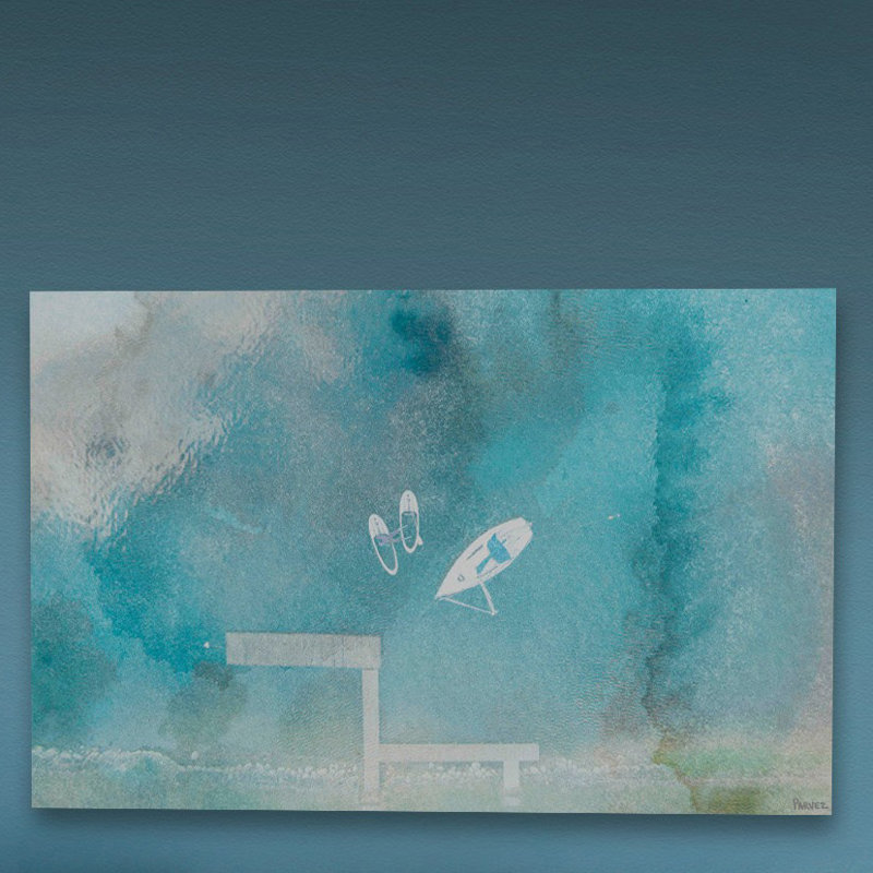 Parvez Taj - Wrapped Canvas Print, 101cm H x 152cm W x 3.8cm D