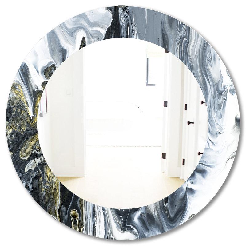 Miroir de meuble-lavabo moderne et contemporain, H 31,5 po x l po