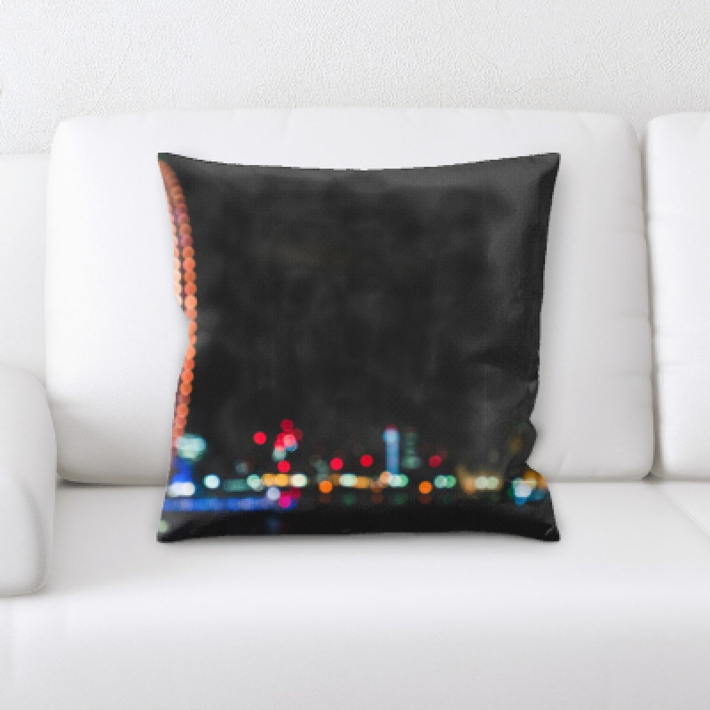 Microsuede Throw Pillow