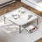 Brothir 39.4'' Wood Top Square Coffee Table with Stainless Steel Base 3 Min to Assemble-1763176886