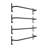 Wall Mounted 4 Saddle Blanket Racks