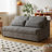 59.06"Modern Armless Convertible Sofa Bed with Plush Chenille, 5-Layer Cushioning for Small Spaces-1406171363-1406171389