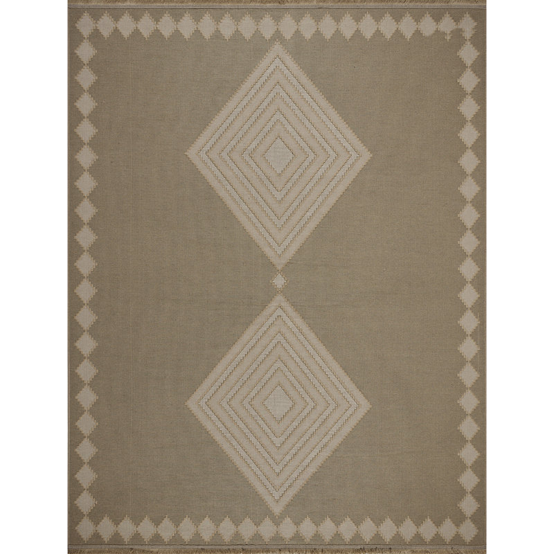 Jute Boho Runner Beige/Cream_MYS2304, Rectangle 198 x 275cm