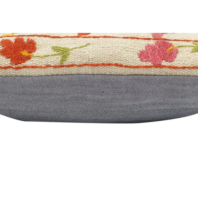 Coussin rustique Kilim Suzani