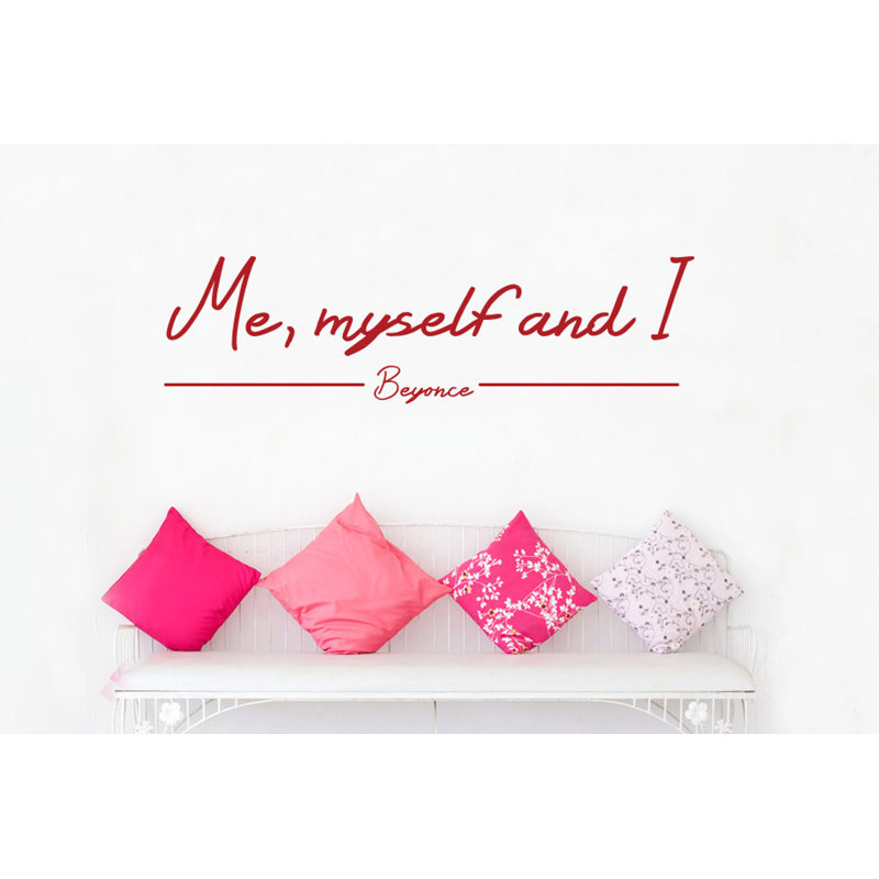 Wall Decal, Medium, Dark Red