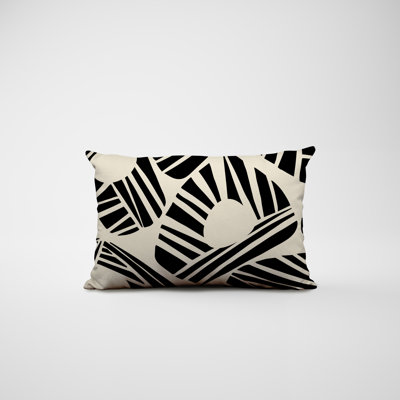 Polyester / Mélange de polyester Housse de coussin rectangulaire intérieure / extérieure lombaire et insert
