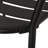 Outdoor Bistro In Matte Black Iron, Ideal For Entertaining Patio Iron With A Smooth Seating Surface Comfort