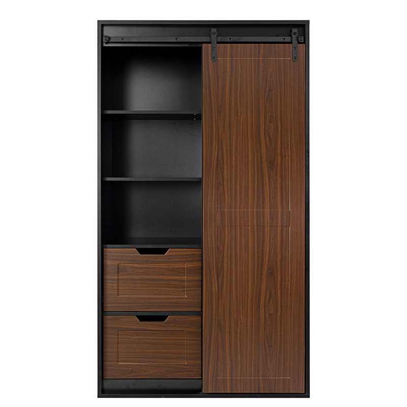 Armoire-penderie Cathkin, Brun