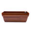 Pot à fleurs rectangulaire en plastique