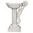 Emiliano Resin Single Tier Birdbath