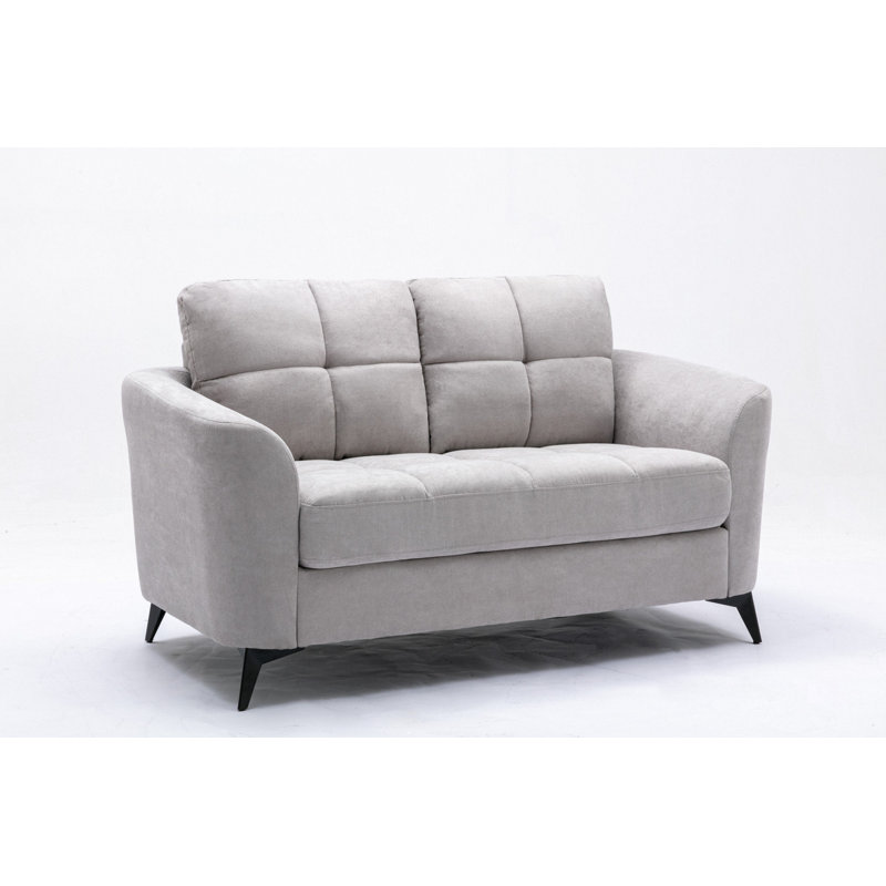 Causeuse en tissu 60 po
