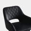 Alvy Upholstered Counter Stool with Metal Frame