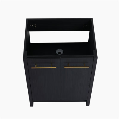 Meuble-lavabo autoportant 24 po (sans lavabo supérieur)