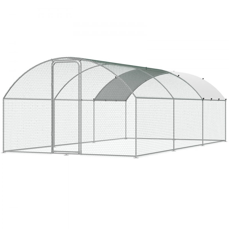 Poulailler Firasat, 78.34" H x 231.49" W x 118.11" D